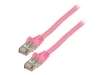 VLCP85210P200 Cable de Red CAT6 Rosa 2m.