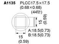 CT850/A1135 Punta PLCC 17.5x17.5 Estacion HQ-SOLDER/RW