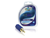 HQSP-002 Adaptador Jack 2.5mm-H a 3.5mm-M Stereo