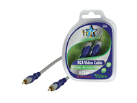 HQSV-31007 Cable RCA-M a RCA-M 75ohm Dorado 0.75m. HQ